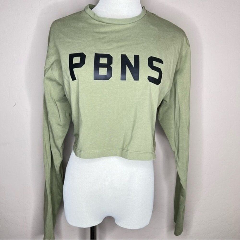 Alphalete long-sleeve crop top PBNS